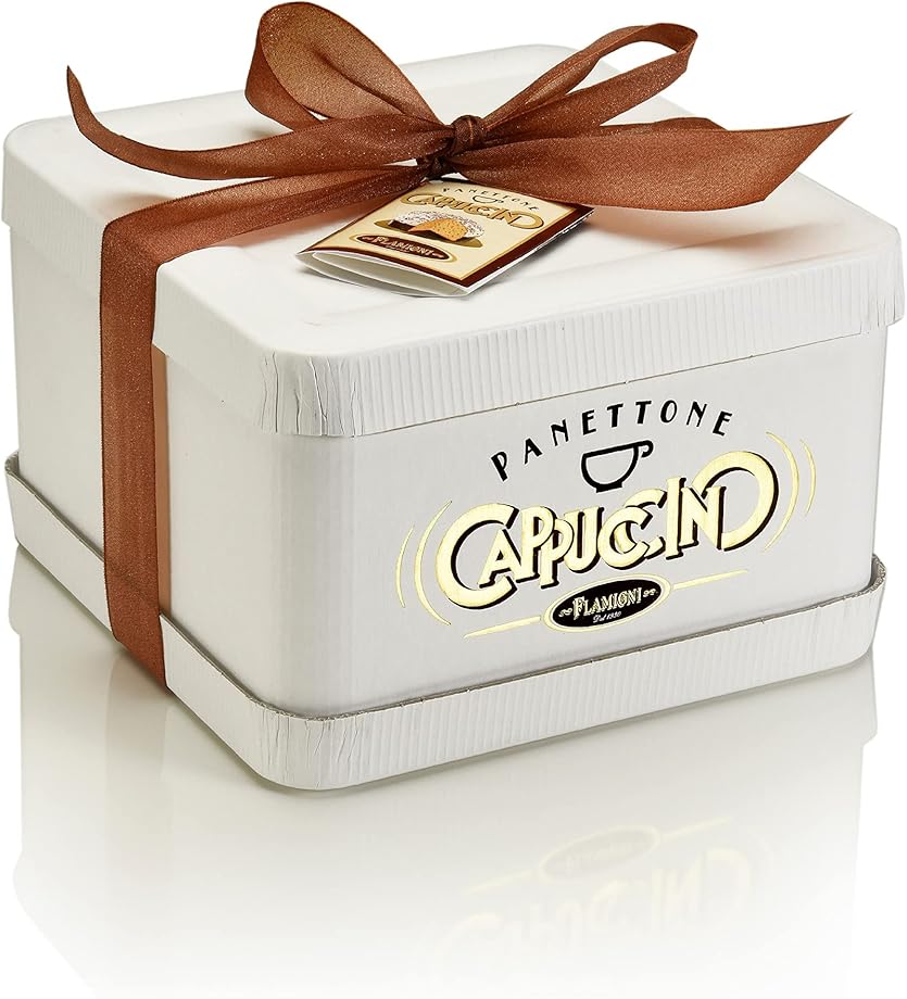 Panettone artigianale cappuccino con pepite di cioccolato flamigni 1kg