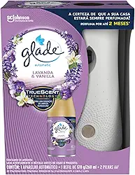 Glade Aromatizador de Ambiente Automático, Lavanda e Baunilha, Kit Aparelho e Refil 260ml