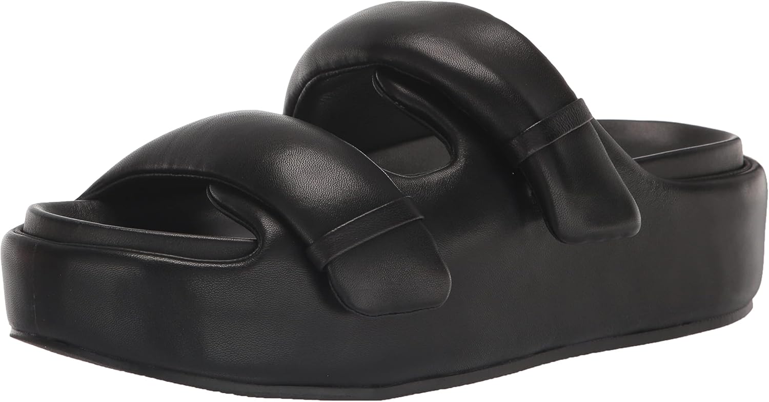 Ash Women's Zeta Sandal, Black, 8