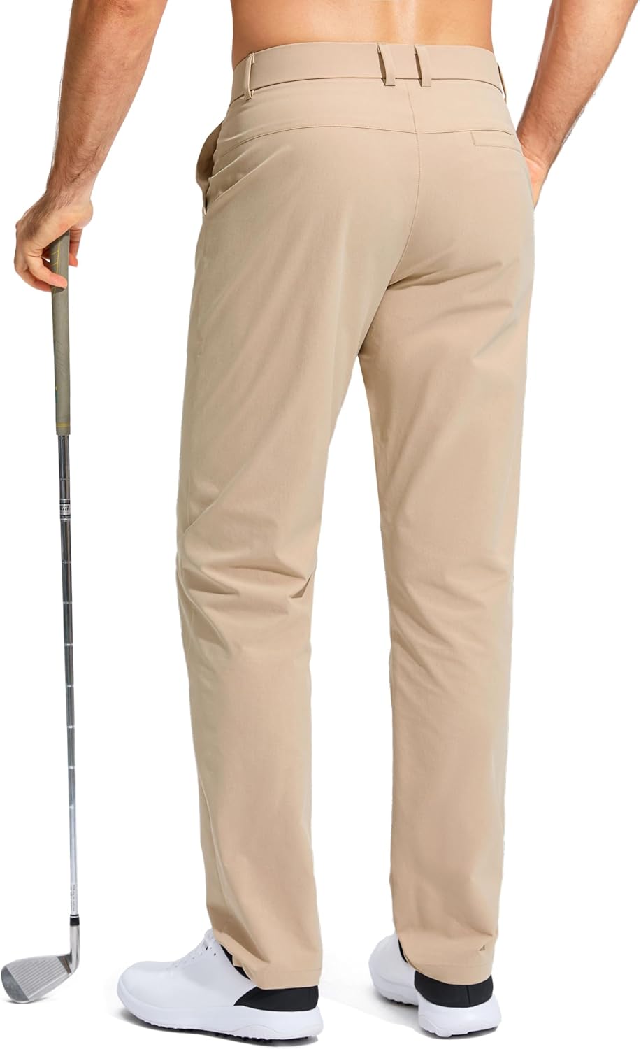  Men's Golf Pants Stretch Work Dress Comfy Pants 30"/32"/34" Lightweight Quick Dry Casual Slacks Trousers with Pockets thumbnail