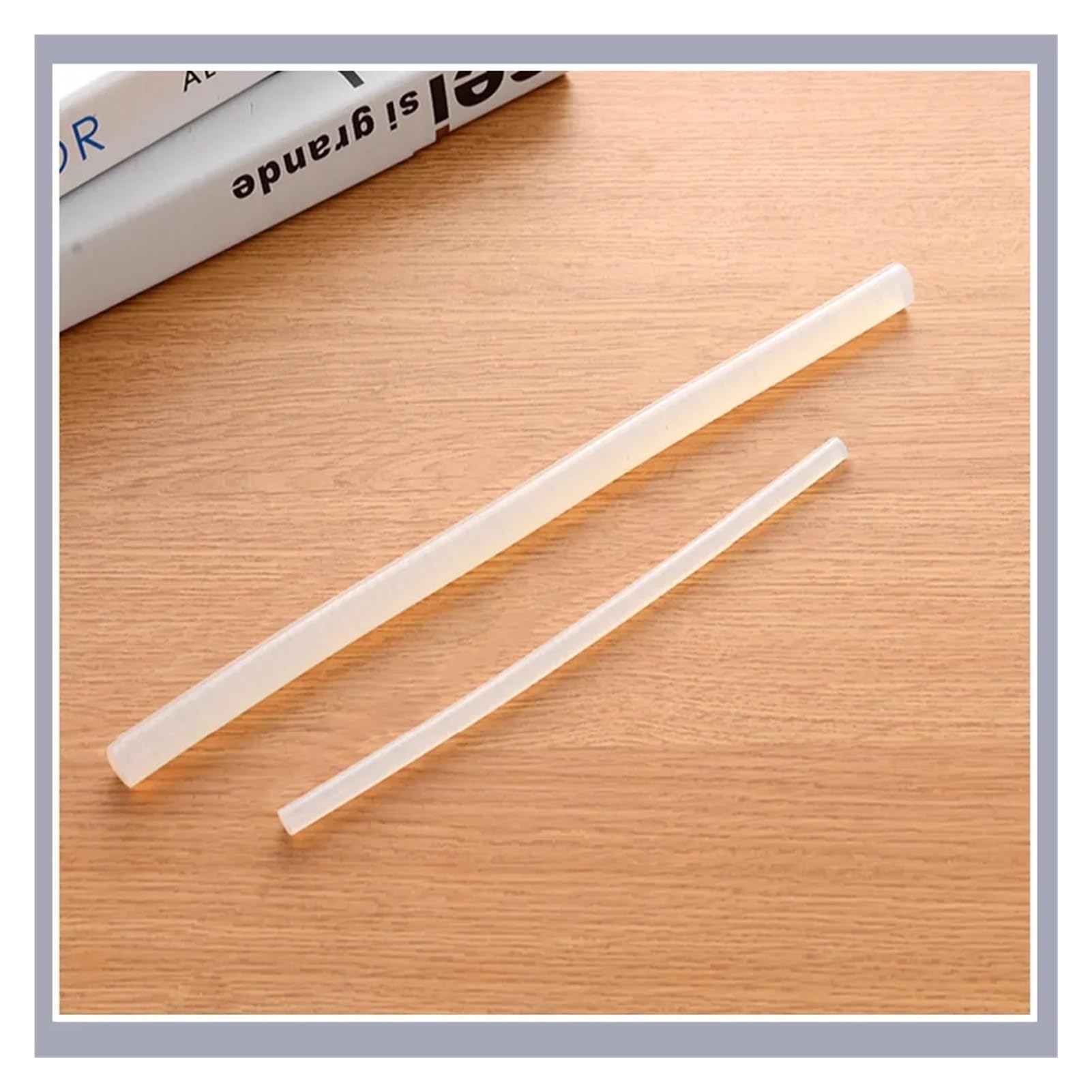 Colla A Caldo 7mm Stick di colla a caldo 7mm/11mm aste traslucide a forte viscosità for pistola for colla colla a caldo resistente alle alte temperature 10~50 pezzi Colla A Caldo Ricariche(11x150mm,