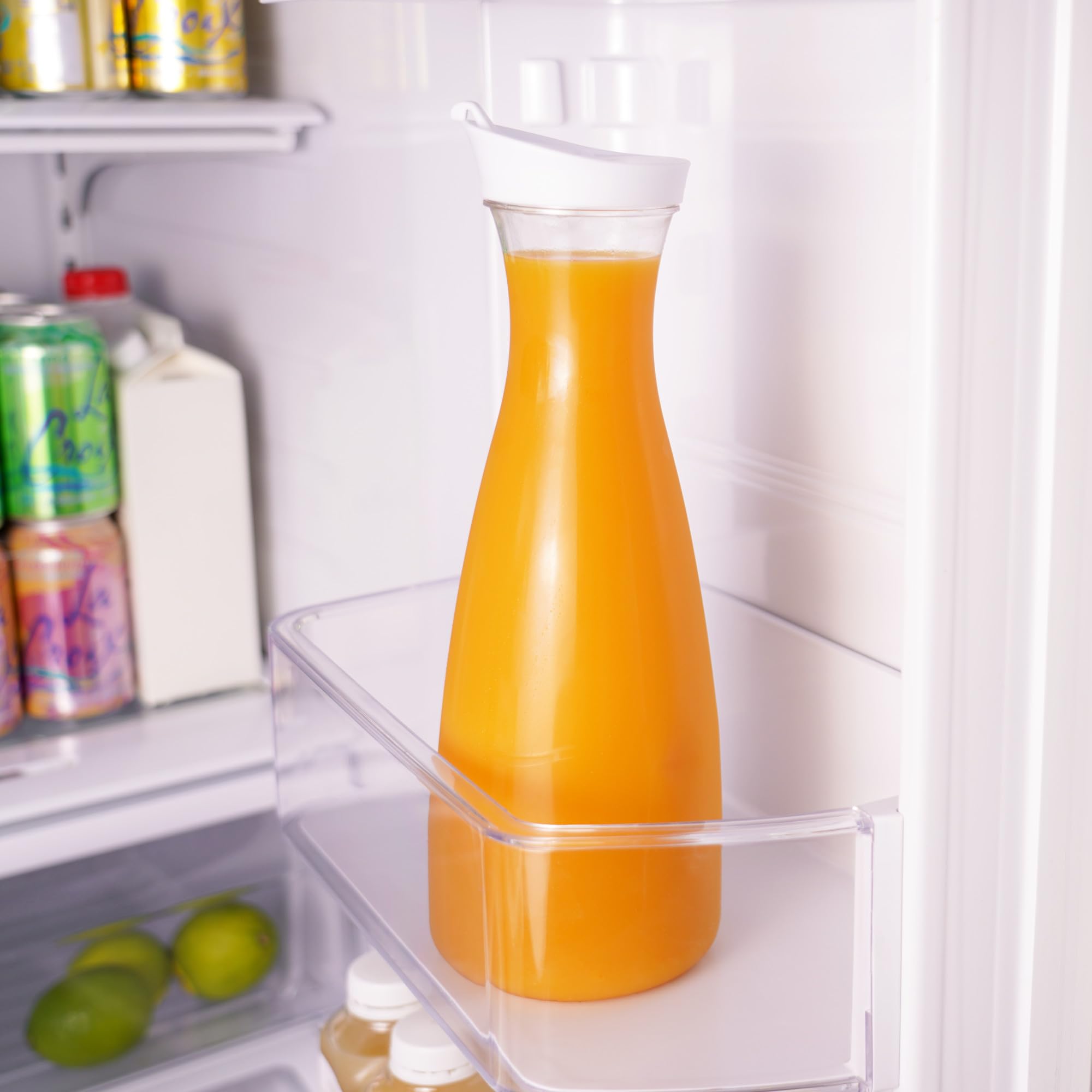 TRUE 54oz Water Carafe with Lid - Party Drink Dispenser -6