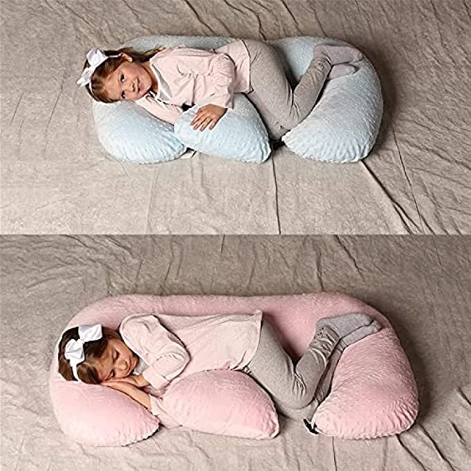 Almohada de maternidad almohada de lactancia materna gemelos almohada de lactancia materna artefacto de alimentación (Color: 04)