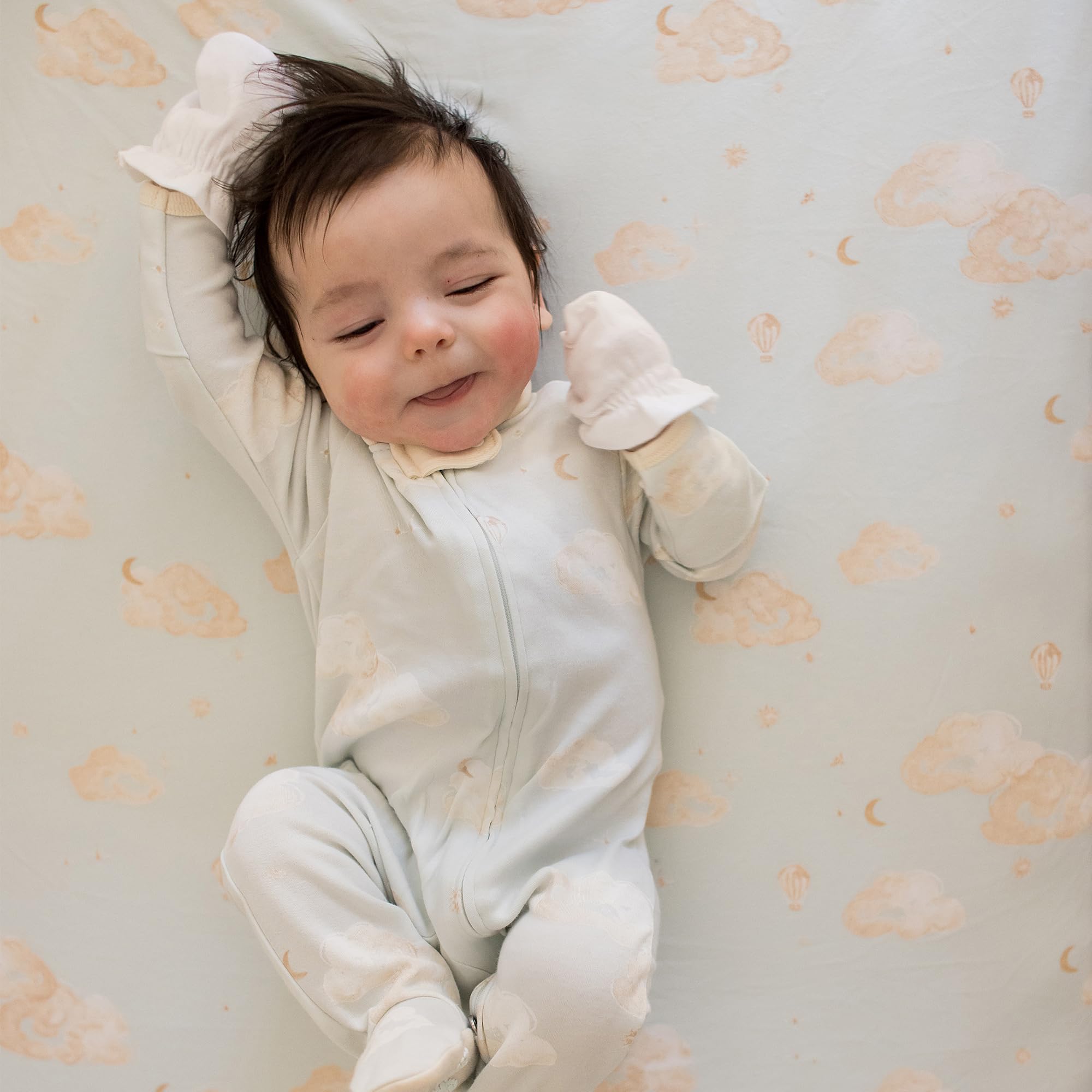 Burt's Bees Baby Mitts, Sin Scratch Mittens, 100% orgánico de algodón, juego de 3 manoplas, rosa, talla única (lote de 3) bebé niño, rosa, Talla única