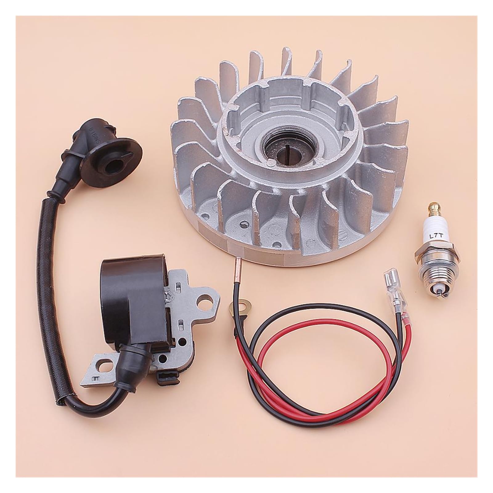 Kit for Candele Bobina di accensione del volano for Stihl MS660 066 MS 660 Catasiw 1122 400 1217
