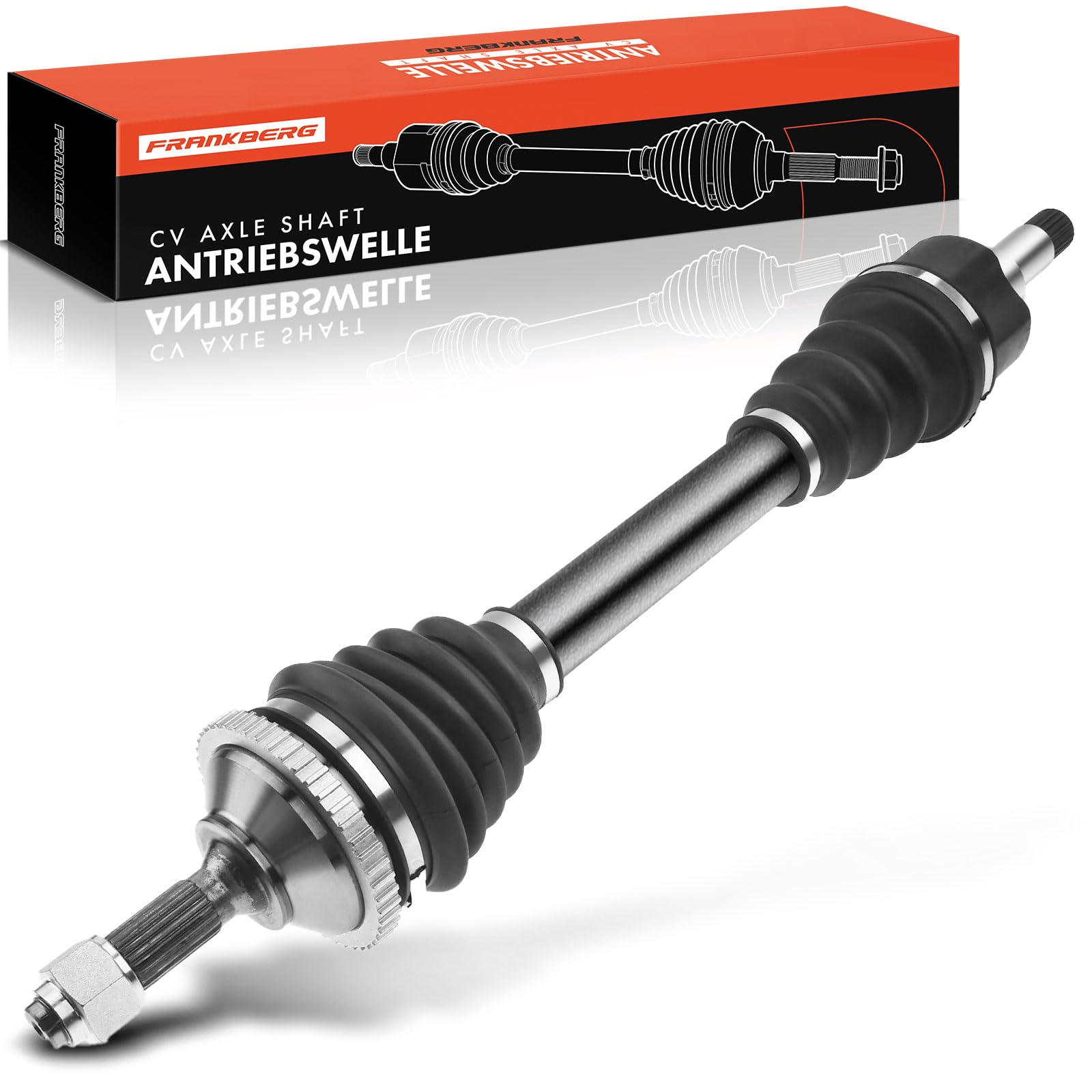 Frankberg Antriebswelle Achswelle MT mit ABS Ring Vorderachse Links