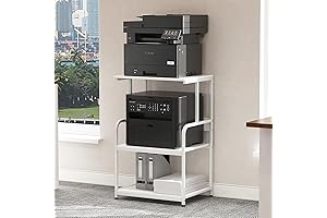 Printer Stand: Versatile Storage Solution for Heat Press, Scanners, and More