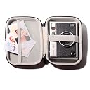 ZIKKON Protective Hard Case for Fuji-Film Insta-x Instant Mini EVO Link 3 Liplay Camera EVA Carrying Bag Holder with Inner Storage Pocket (Glossy Black) gallery image