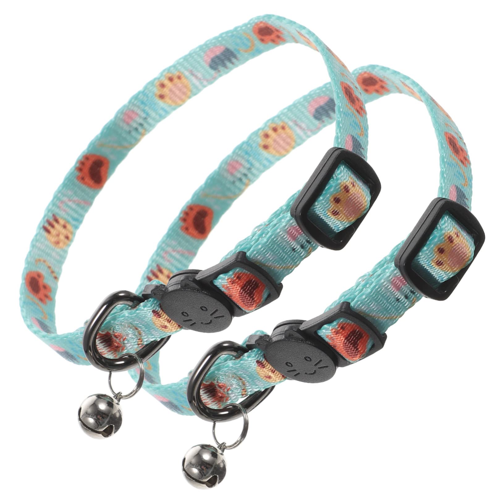 VANZACK 10pièces Collier pour Chat avec Pendentifs De Colliers Ajustables Sécurisés pour Chats Femelles Et Mâles Idéaux pour Événements Et Activités Extérieures
