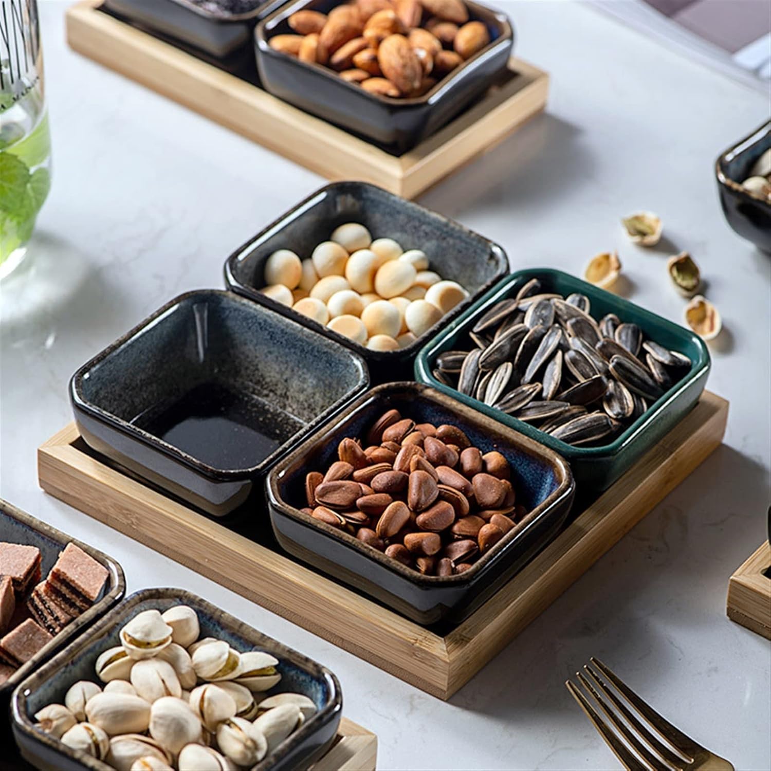 ベルナルド シャトーブリアン ブルー レリッシュディッシュ スープ皿 食器 4枚 ベルナルド シャトーブリアン ブルー レリッシュディッシュ スープ皿