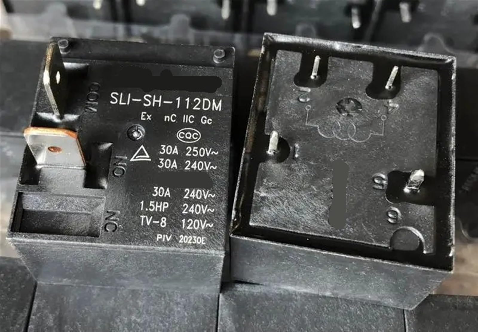 Relais électromécanique SLI-S-109DM 9V commutation haute tension - 3