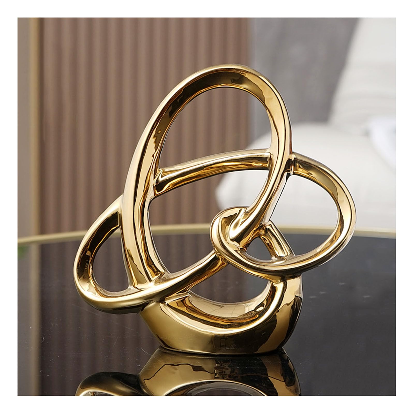 Moderna Scultura Decorativa Astratta, Decorazione da Tavolo, Decorazione in Ceramica, Statuette e Statuette per casa, Camera da Letto, Ufficio, Appartamento, mobiletto per Vino, sc