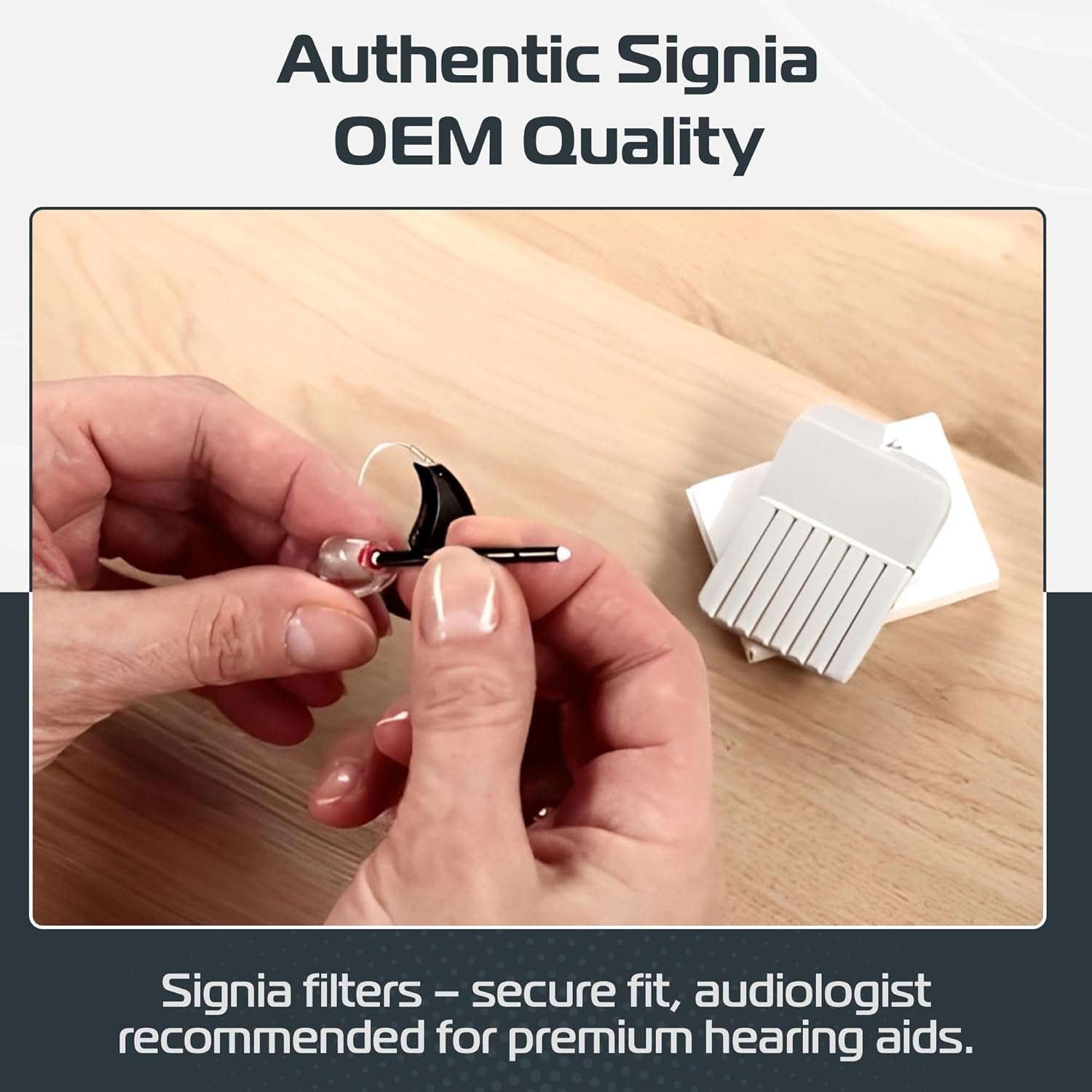 Signia & Rexton 3.0 Nano Care Wax Guards – 40 Count | Compatible with 2023 & Newer RIC Hearing Aid Devices | Protects MiniReceiver 3.0 & ThinTube from Wax, Debris & Moisture