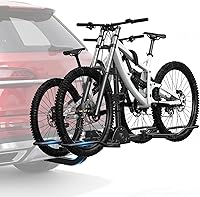 JYPERFORMANCE 2-Bike Hitch Rack for Car Truck SUV RV - 160 lbs Capacity, Foldable Tiltable, Fits 5" Fat Tires & E-Bikes, 2" Receiver