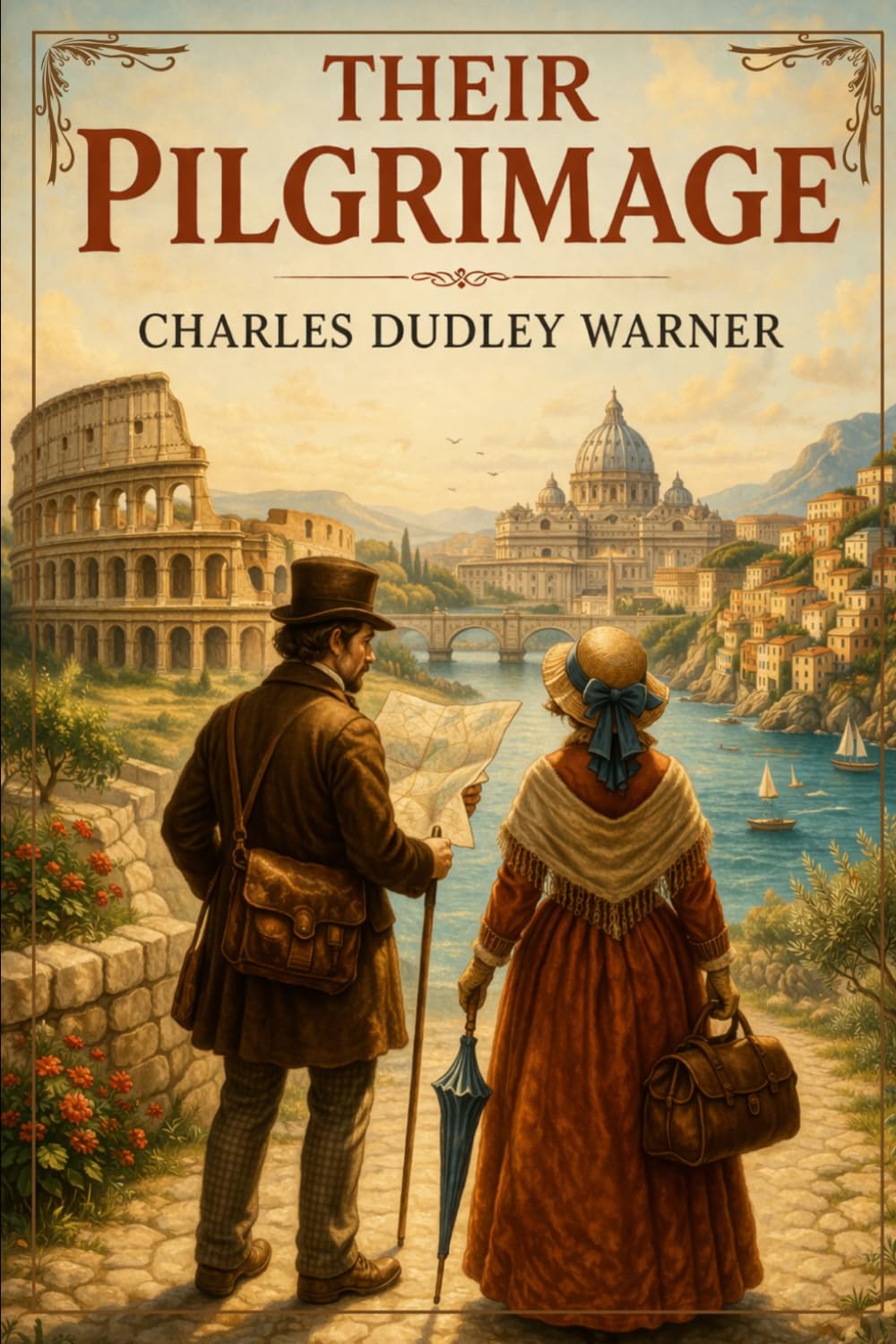 Their Pilgrimage: A Humorous and Insightful Journey Through 19th-Century Europe and Its Cultures With Original Illustrations
