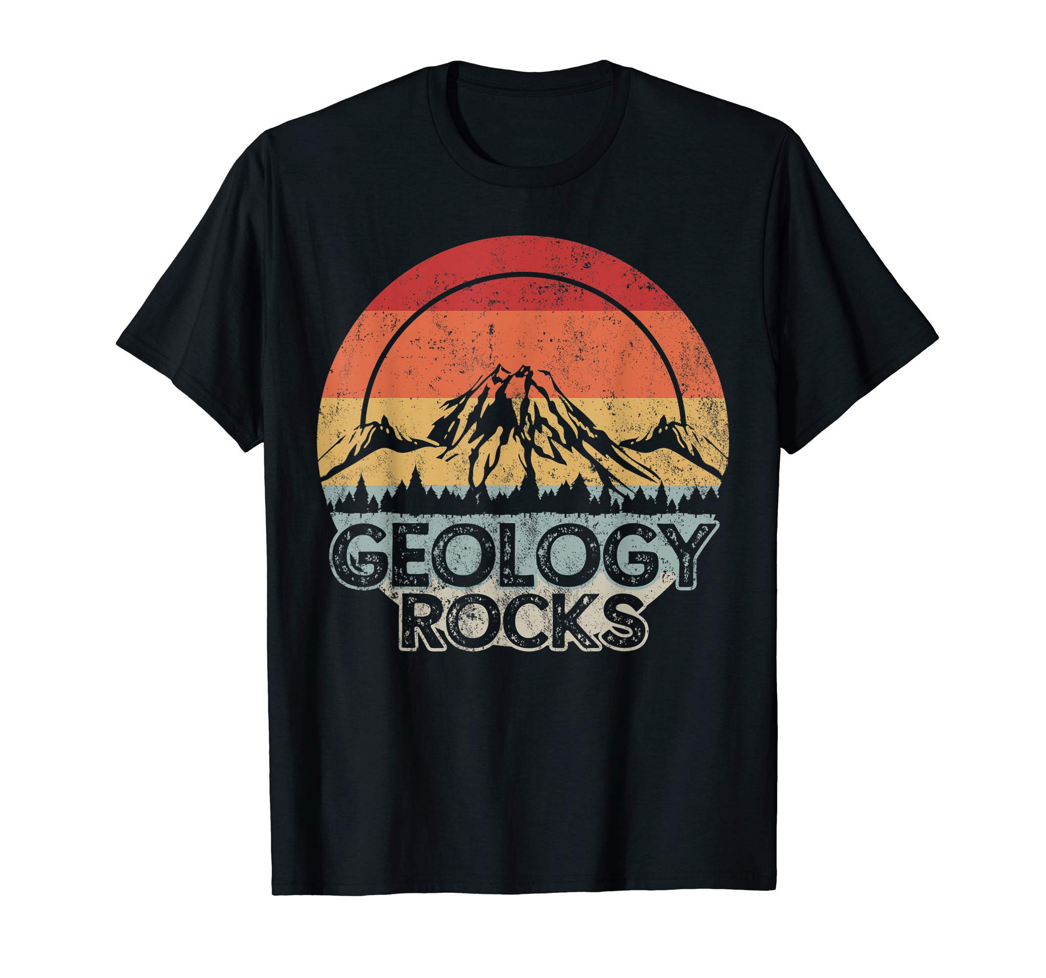 Great Gifts for GeologistsGeology Rocks Geologist Retro Vintage Gift T-Shirt