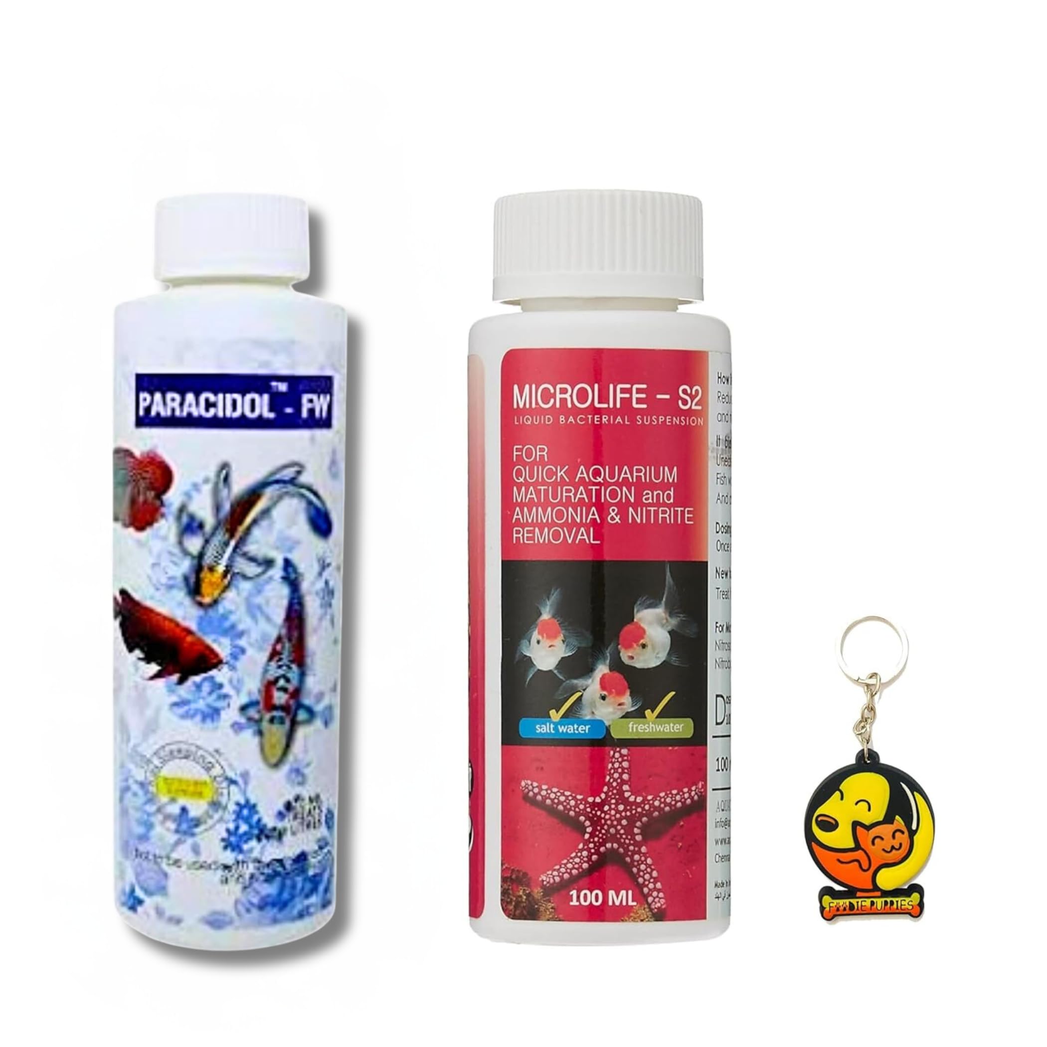 See full amazon price history chart for Foodie Puppies Aquatic Remedies Combo of Paracidol (120ml) + Micro Life S2 (100ml) | Anti White Spot Formula Suitable for Fresh Water | Aquarium Medicine with Free Key Ring Foodie Puppies Aquatic Remedies Combo of Paracidol (120ml) + Micro Life S2 (100ml) | Anti White Spot Formula Suitable for Fresh Water | Aquarium Medicine with Free Key Ring (B0CQ7K46RW) Amazon Price History, Amazon Price Tracker