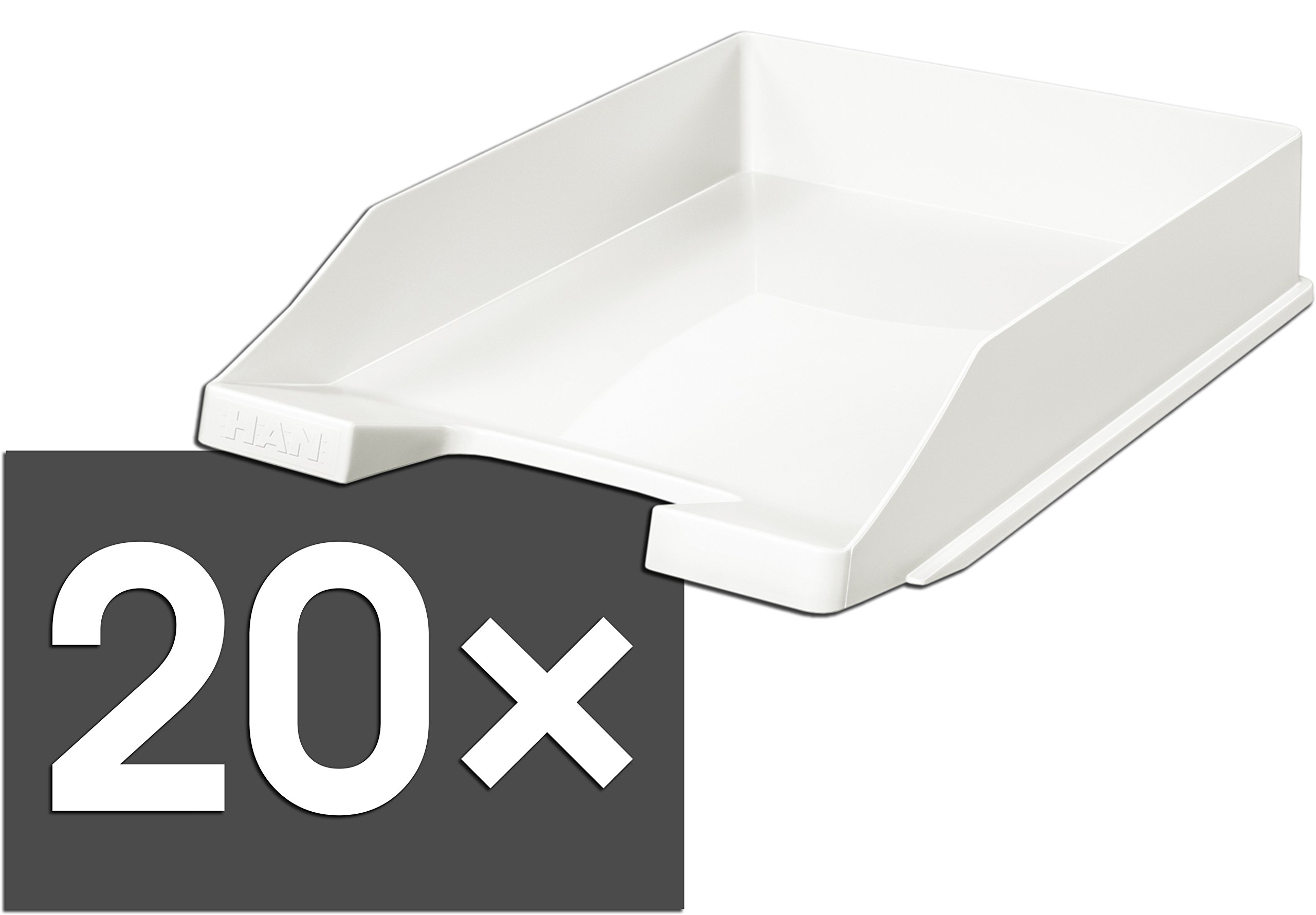 HAN 1027 Briefablage Klassik, DIN A4/C4, stapelbar, stabil, modern