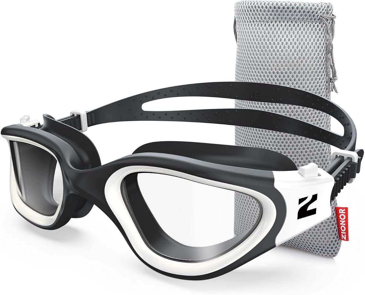 ZIONOR Gafas de natación, G1 SE Gafas de natación antivaho para adultos, hombres y mujeres