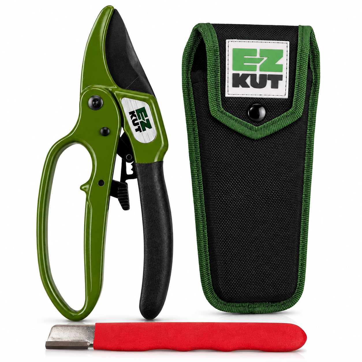 EZ Kut Heavy Duty Ratcheting Pruning Shears