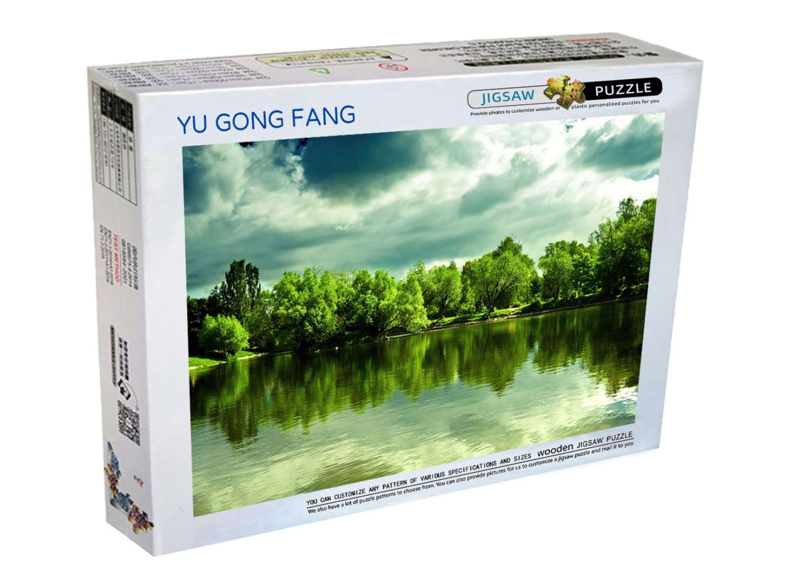 Puzzle in legno per adulti da 7000 pezzi con vista sul lago, regalo per il tempo libero, intrattenimento, decorazione per feste