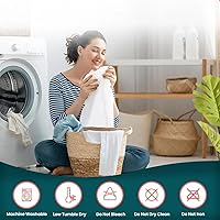 Vista 8 de COTTONPASSION - Funda de colchón con cremallera, protector de colchón impermeable tamaño Queen, transpirable y silencioso, absorbente, funda