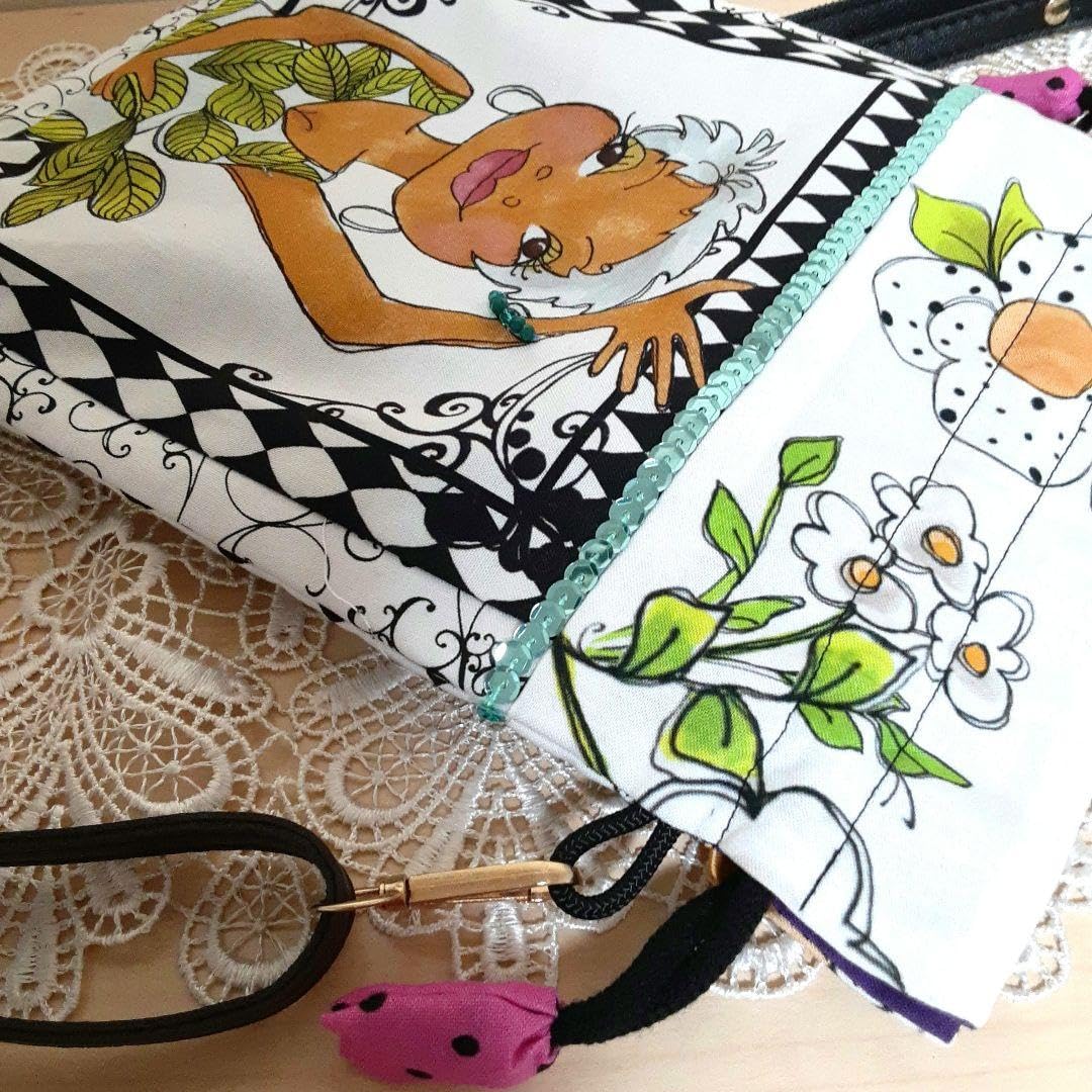 Amazon.co.jp: 巾着ポシェット ロラライハリス : ファッション 