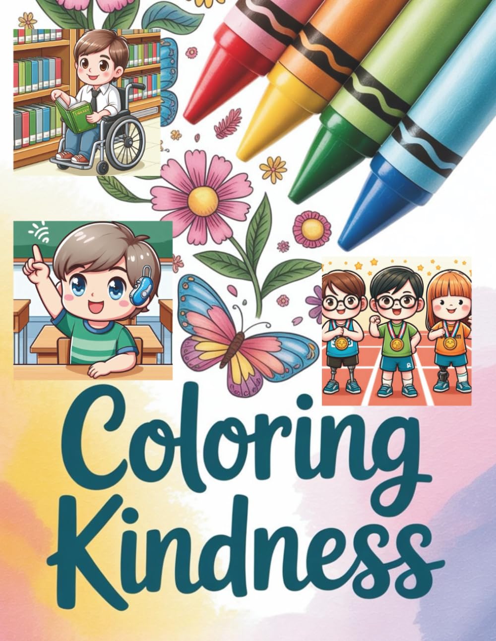 Coloring Kindness : A Book About Inclusive Fun: Inclusive Coloring Adventures for Children