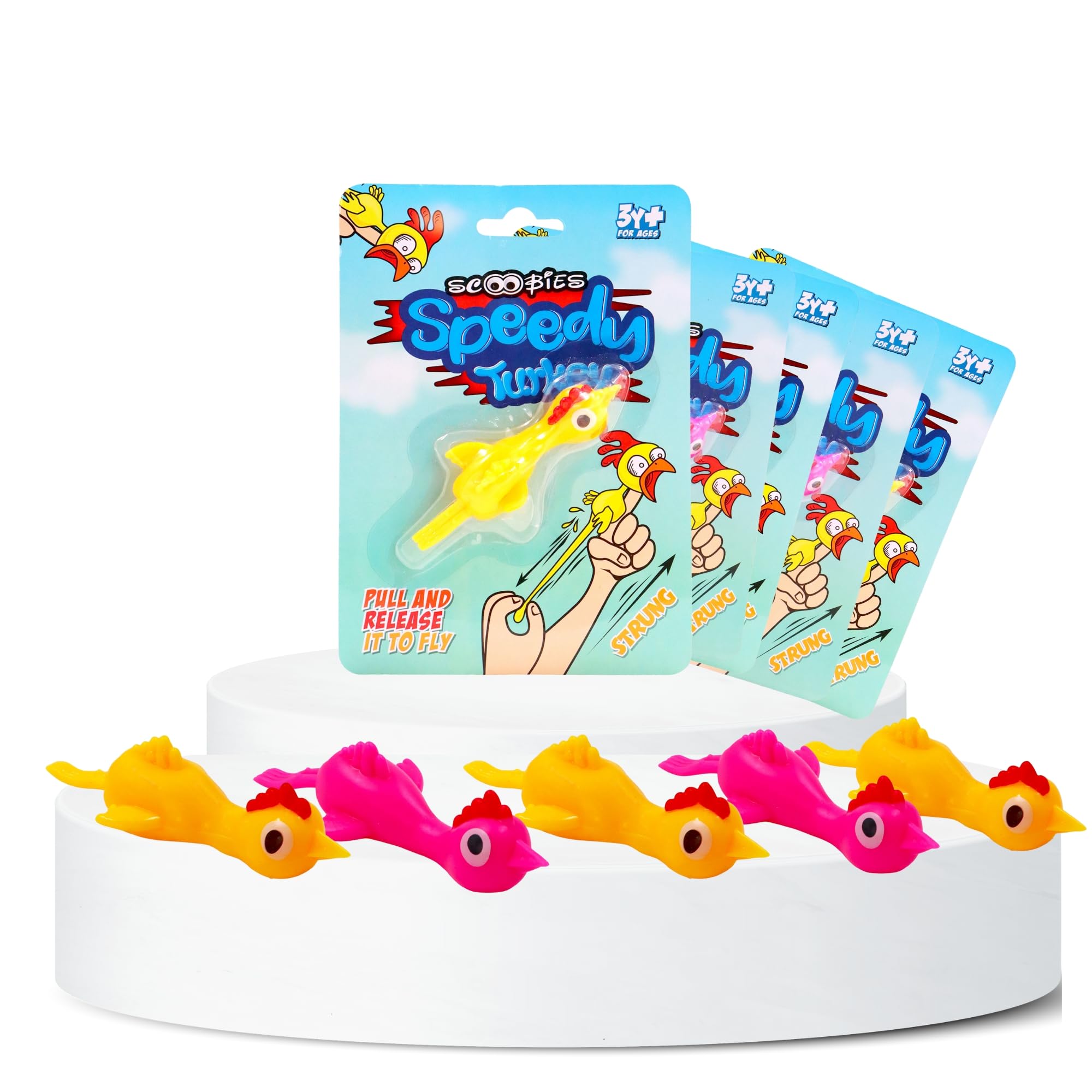 Speedy Turkey - Slingshot Toy MAXX Buy 4 GET 1 Free | Wall Crawling Toys for Kids | Fidget Toys for Kids | Squeezy Toys for Kids | Return Gift Favour for Kids (B0CNRCZ36R) Amazon Price History, Amazon Price Tracker