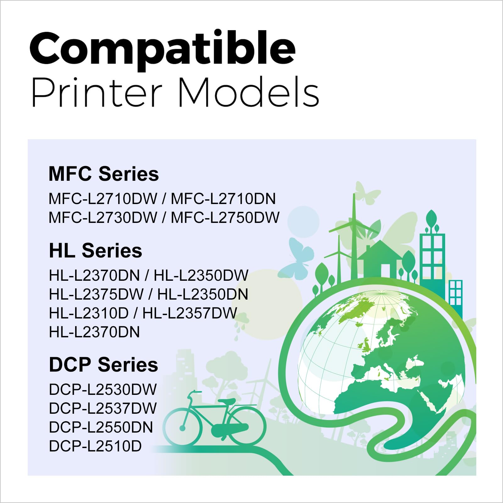 MYCARTRIDGE TN2420 Cartuccia Toner Compatibili per Brother TN 2420 TN-2420 TN2410 per Brother MFC L2710DW L2710DN MFC-L2710DW MFC-L2710DN HL-L2350DW HL-L2310D MFC-L2750DW DCP-L2510D (2 Nero)