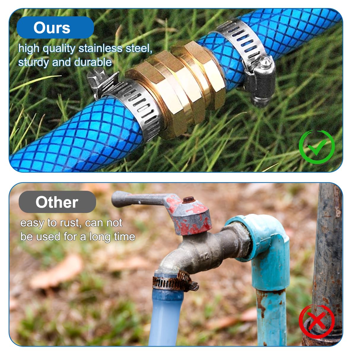 20 Fascette In Acciaio Inox 304 - Stringitubo Regolabili Per Tubi Acqua, Gas E Benzina - Foto 4