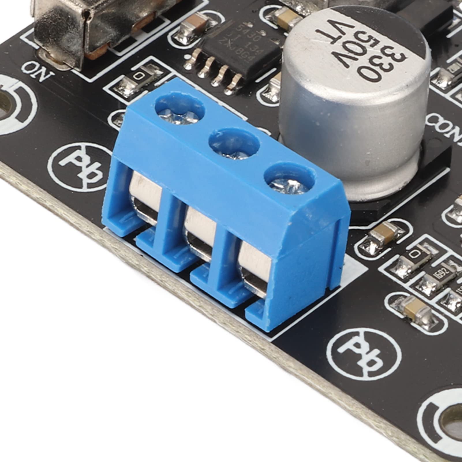 ASHATA Modulo a Doppia Uscita Positivo Negativo, Moduli a Doppia Alimentazione, TPS5430 12V 15V Protezione Connessione Inversa Modulo Convertitore di Tensione a Basso Rumore