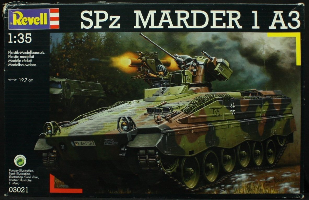 Amazon.co.jp: ドイツレベル 1/35 マルダー 1A3 03021 プラモデル