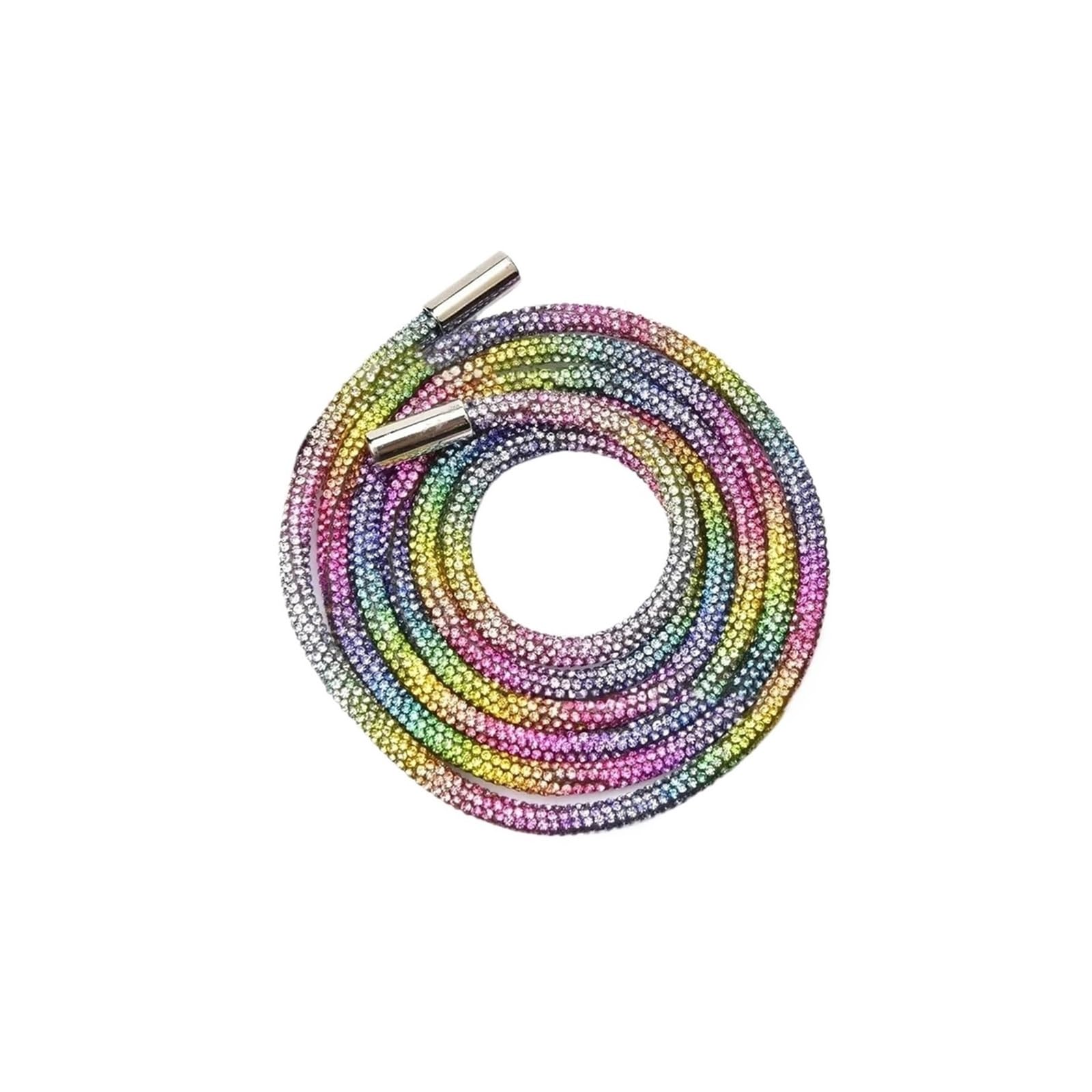 Cordón de repuesto con diamantes arcoíris de 120 cm para renovar sudaderas