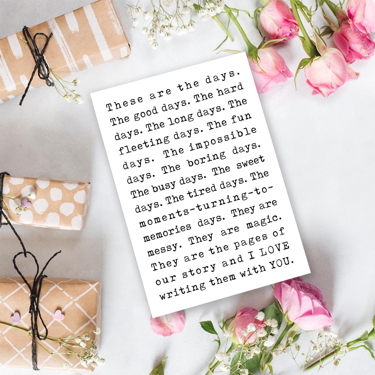 Heartfelt Valentine's Day Card for Women Men, Romantic Anniversary Card&Gift for Husband Wife Couple Partner Spouse, Love You Card for Boyfriend Girlfriend, I Love you Cards for Fiance Fiancee Him Her - Image 3