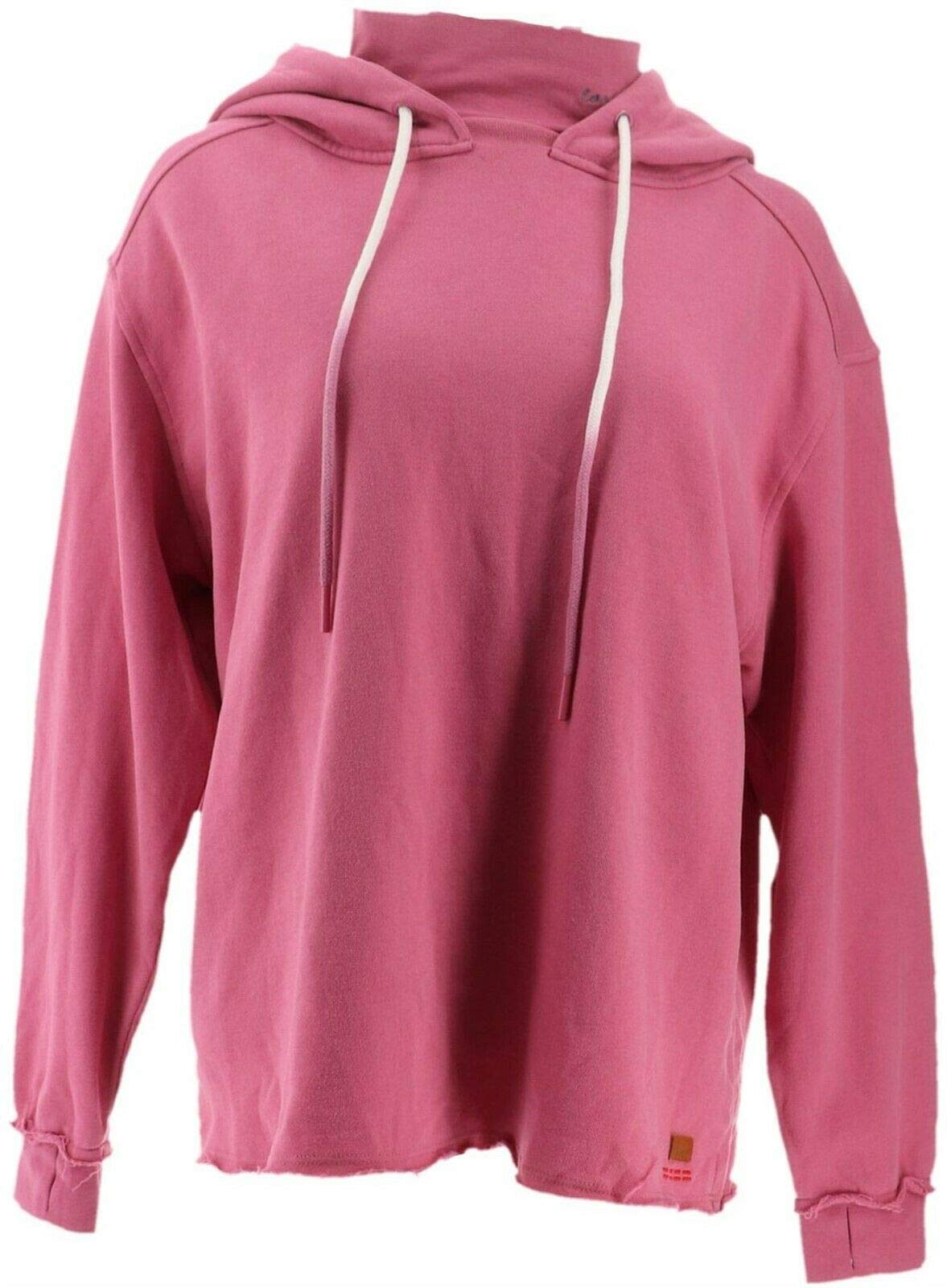 Mock Neck Hoodie Dip Dye Cords A350247