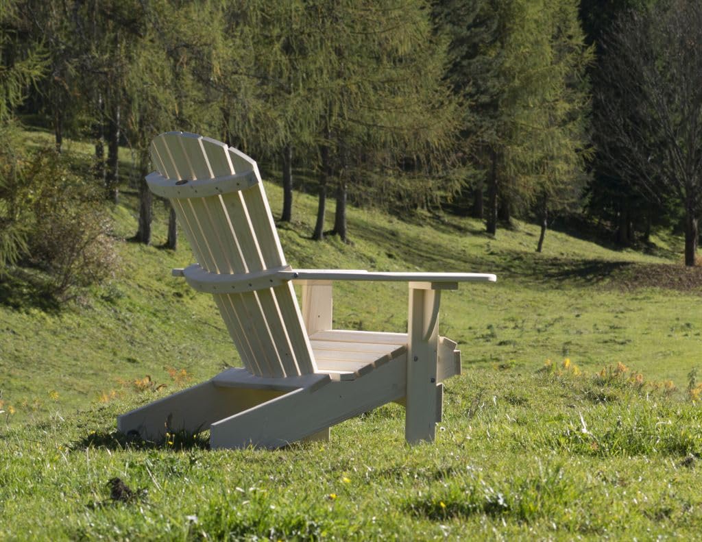 Original Dream-Chairs since 2007 Adirondack Krzeslo "Comfort" + Podnóżek Adirondack "Comfort”