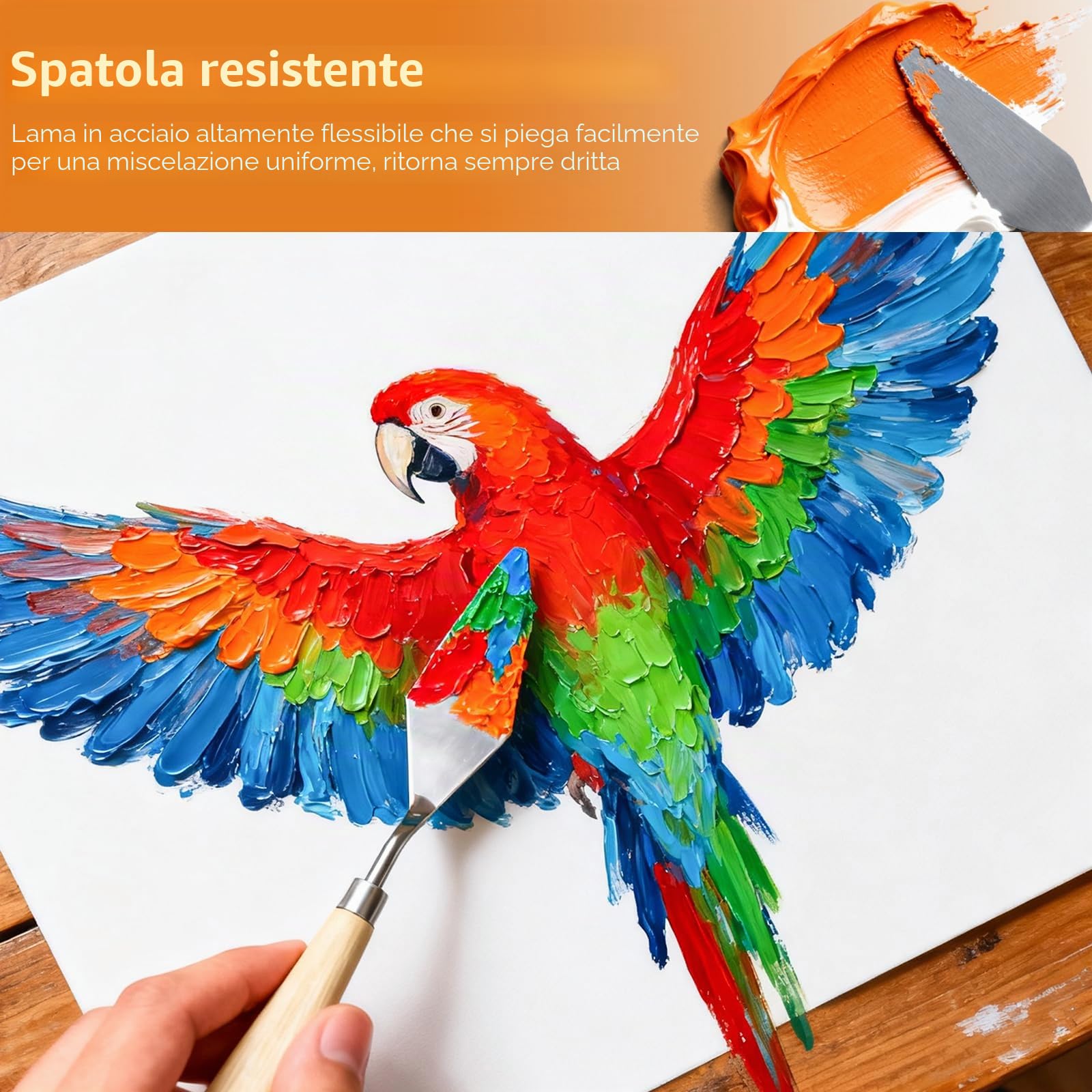 Nicpro 24 Pezzi Pennelli per Dipingere, Set Pennelli Pittura per Artisti Professionisti, Pennelli Acquerello per Acrilico, Olio Pittura, Vieni con Rotolo di Tela e Spatola（Nero）