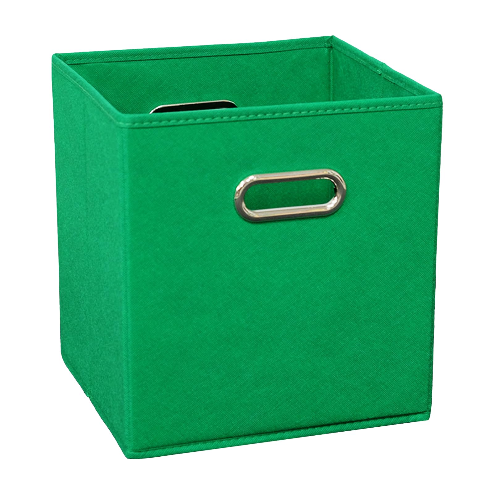 Nucelit Fabric Storage Cube File and Folder Organizer Box Decorative Linen Filing Storage Organizer for File Box with Lid for