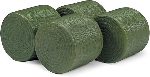 TOMY ERTL - Pacas redondas, 4 unidades