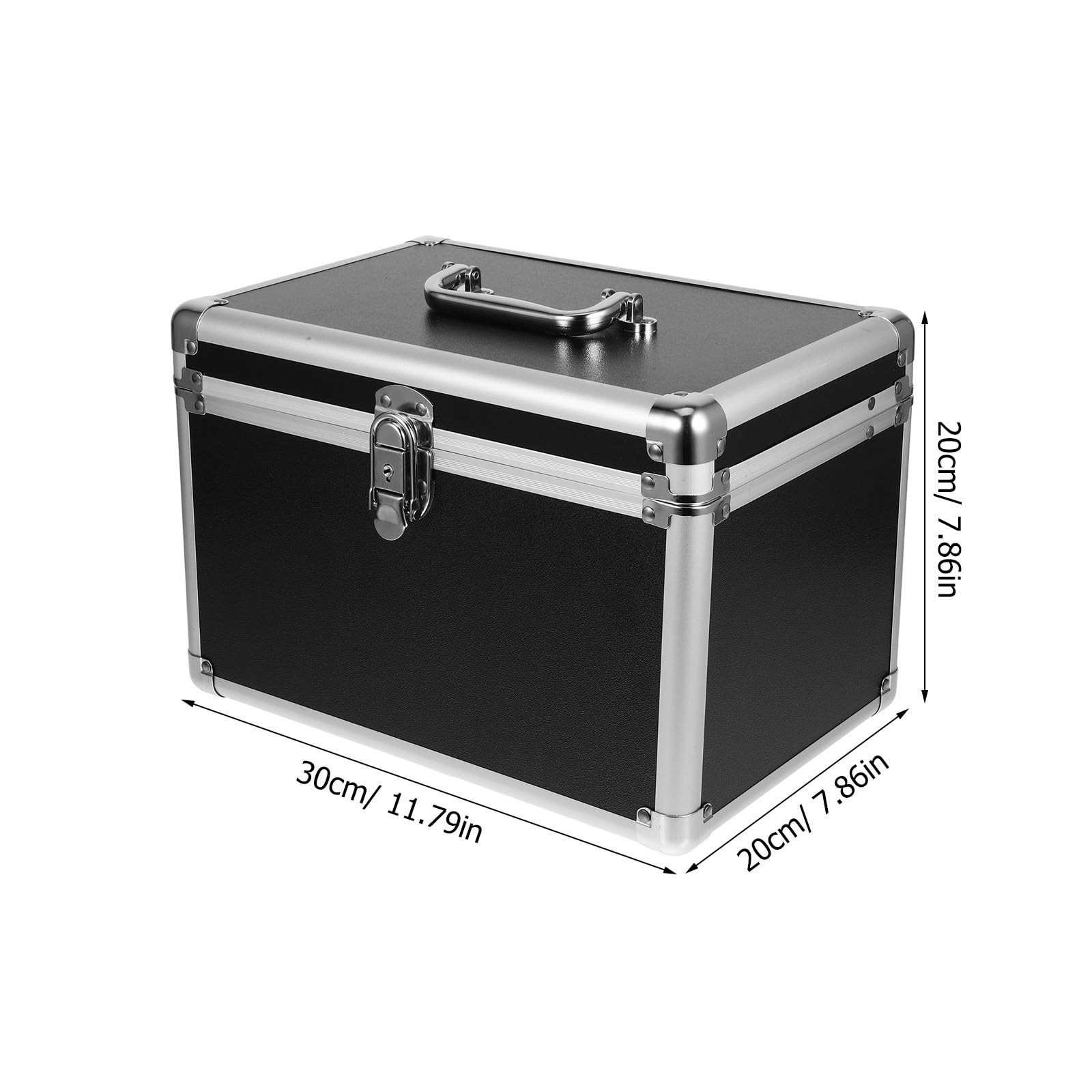 Caja Organizadora de Maquillaje Grande con Cerradura Segura Maletín de Viaje para Cosméticos Multifuncional Organizador de Belleza Resistente para Tocador y Baño