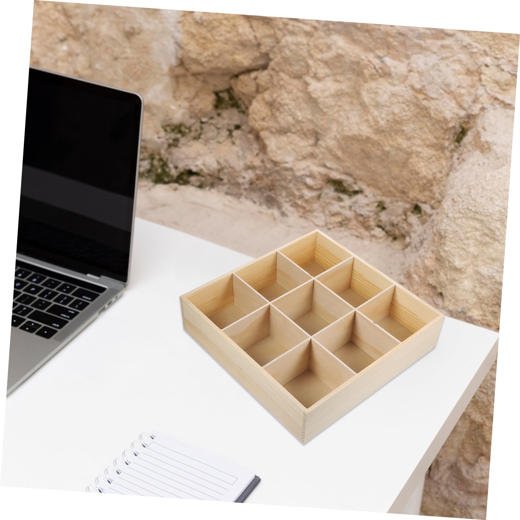 VALICLUD Scatola Scatola in Legno Organizzatori e Contenitori Per La Cucina Magazzinaggio Libreria Organizzatori e Archiviazione Organizzatore Del Gabinetto Scaffali Di Legno