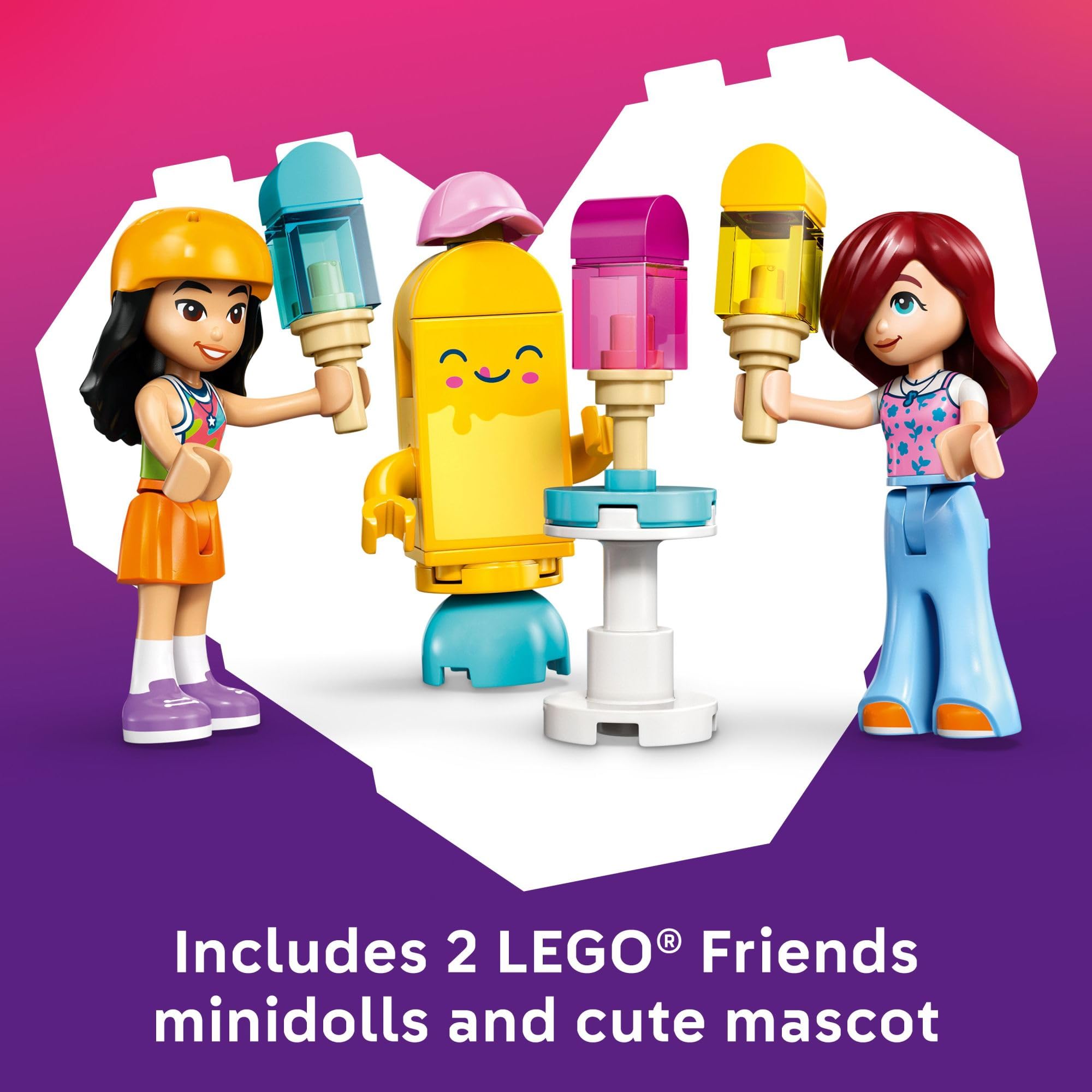 Amazon.com: LEGO Friends Ice Cream & Balloon Stand Building Toy