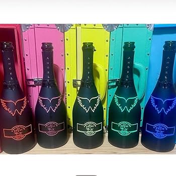 エンジェルシャンパン空瓶・空箱セット 大人気エンジェルシャンパンの空瓶空箱 エンジェル空箱