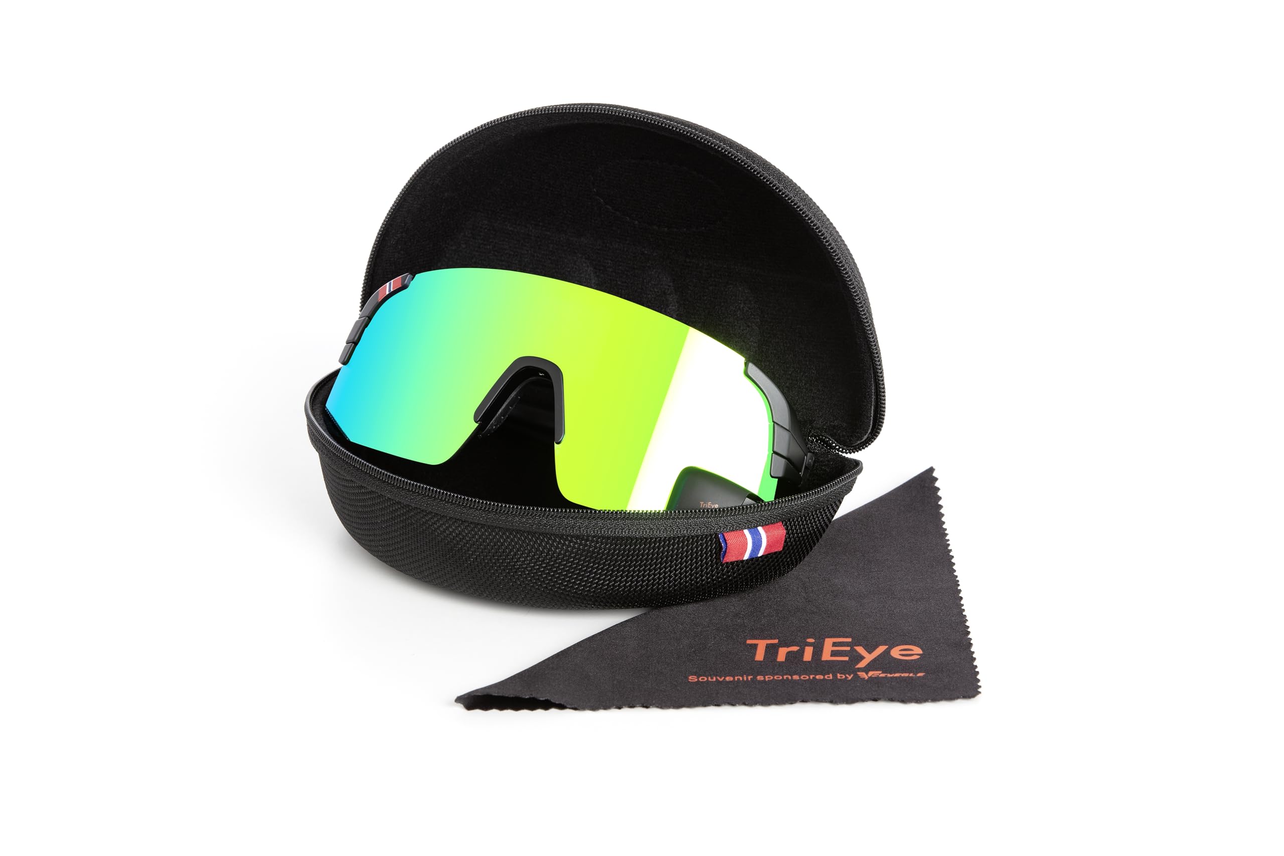 MOMES TriEye View Occhiali Nero S