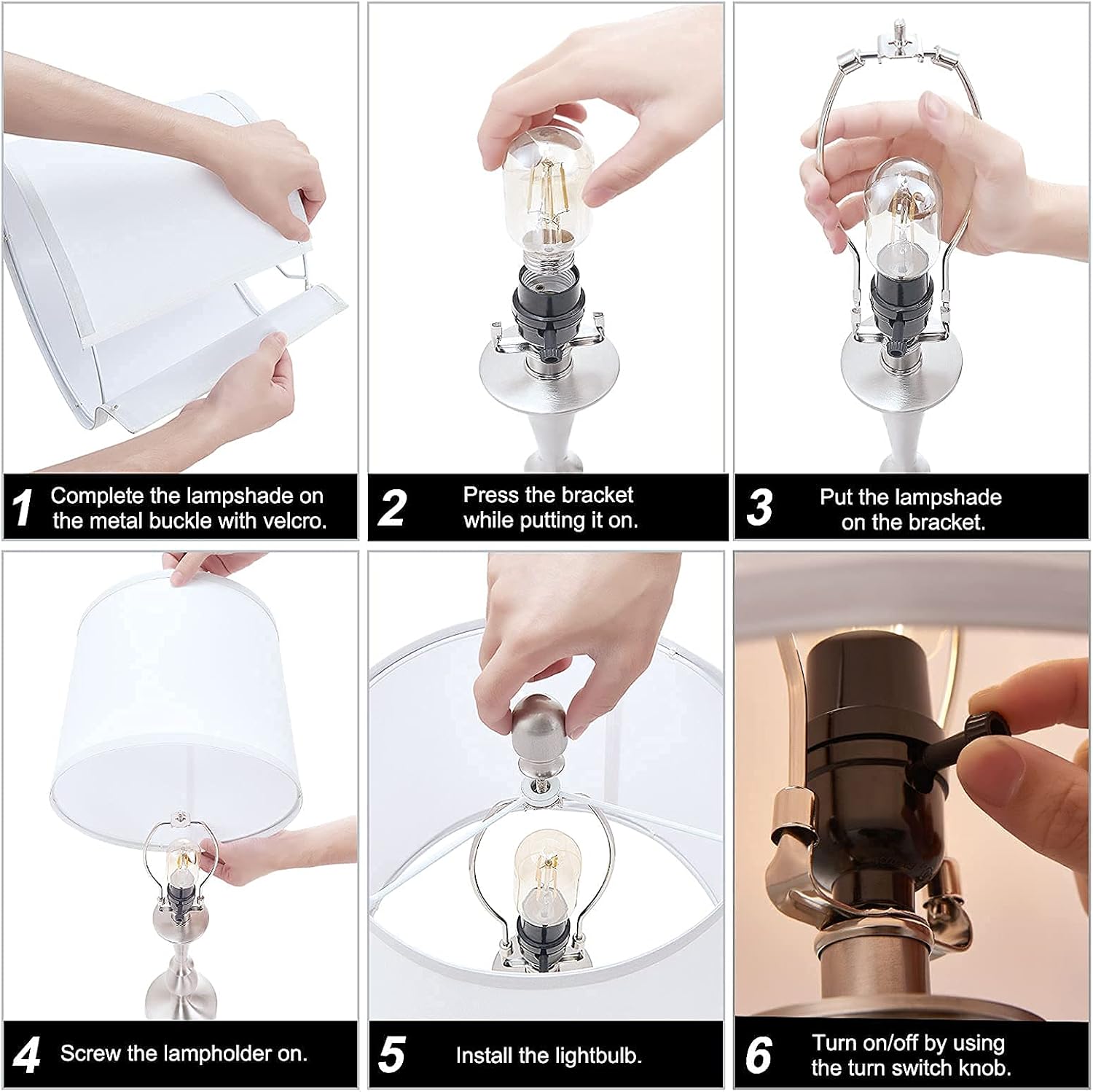 Set of USB Beige Table Lamp - Bedside Lamp with USB Charging Ports, Farmhouse Bedroom Table Lamp, Nightstand Lamps for Living Room