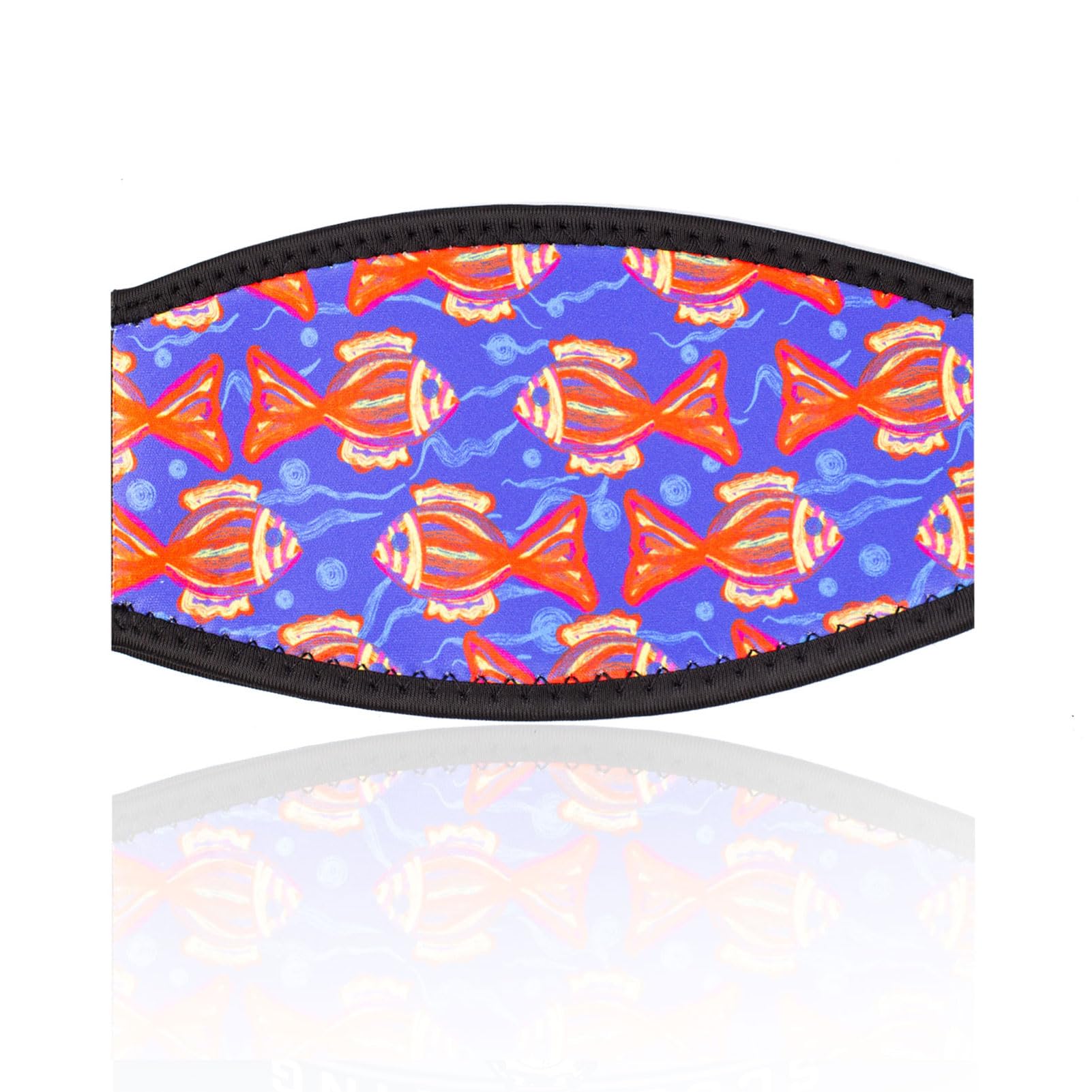 Diving Mask Slap Straps Cover Neoprene Creative Retro Swimming Goggles Glasses Strap Head Band Parts Accessories For Diving