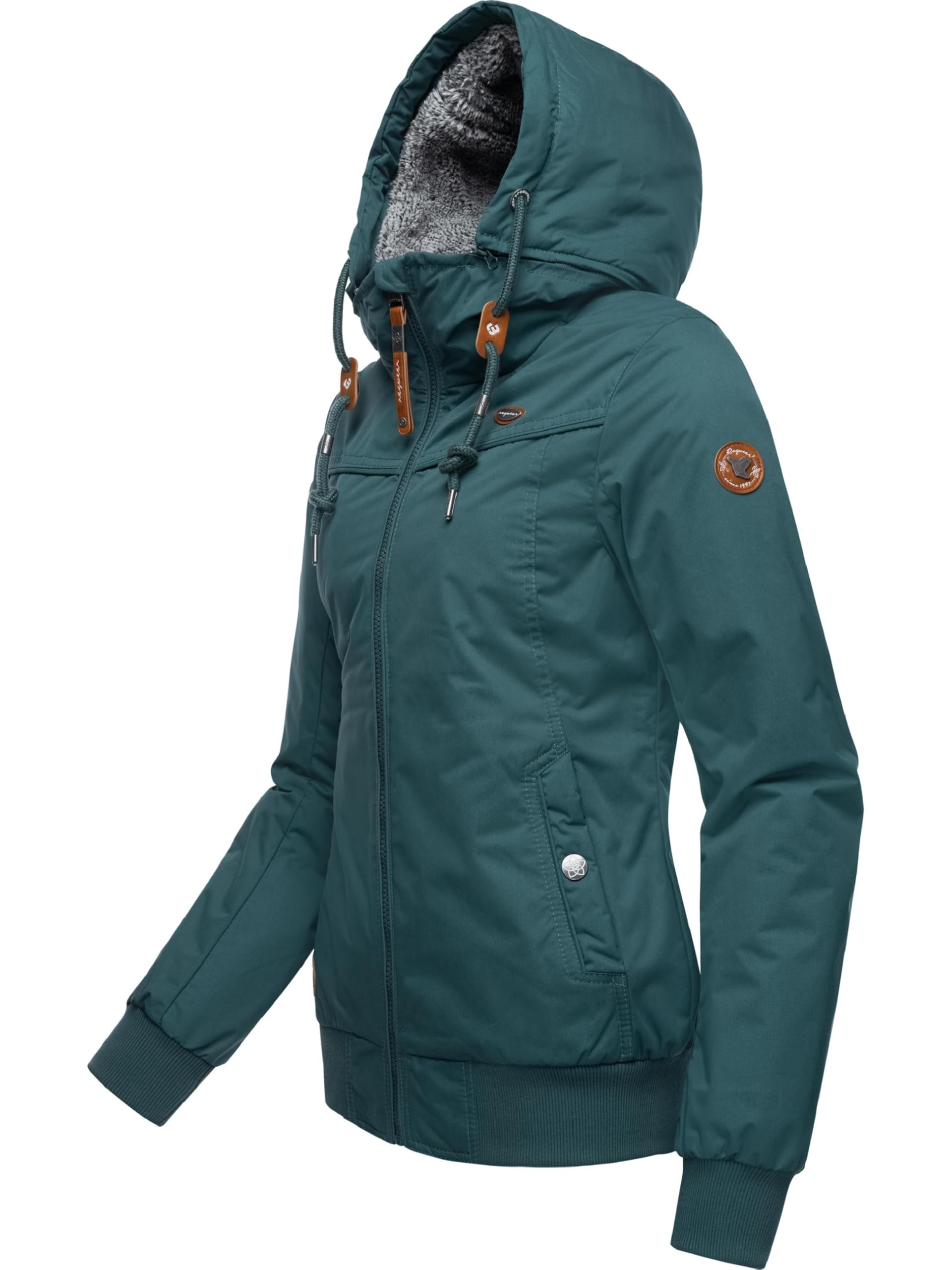 Ragwear Damen warme Winterjacke mit abnehmbarer Kapuze Jotty Winter Intl XS-XXL