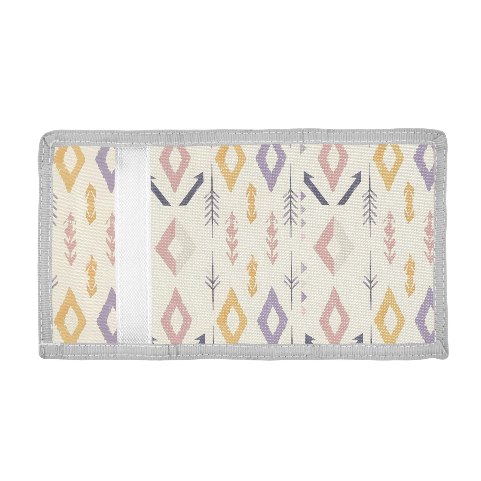 ALAZA Kids Wallets for Boys Girls Toddler Trifold Wallet Children Small Bohemian Geometric with Zipper Coin Pocket