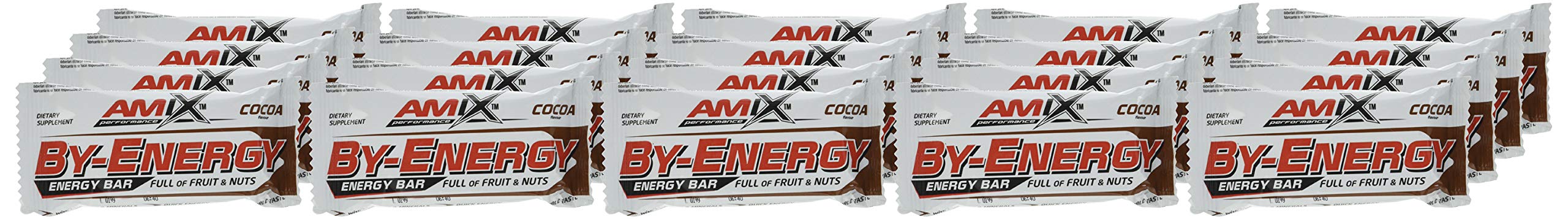 BY-ENERGY BARS 20*50 GR Cacao